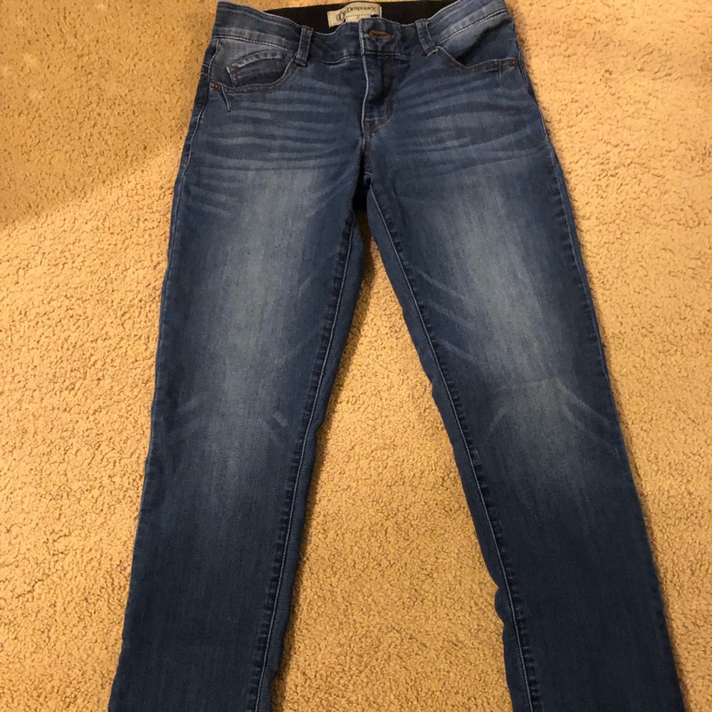 Jeans, Democracy, Ab Control / Technology